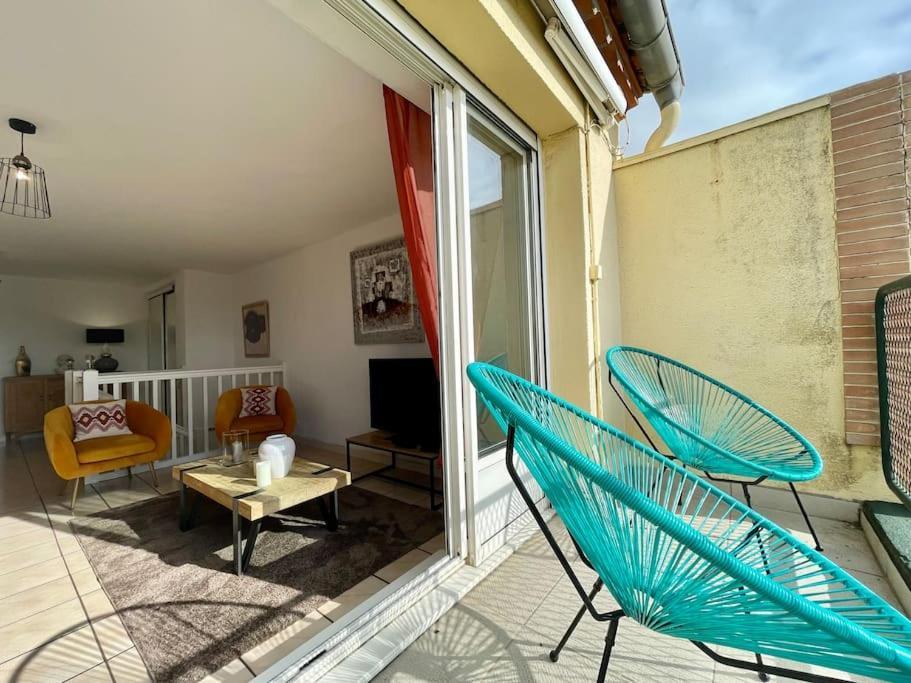 Duplex 70M2 - Vue Cite Medievale - Parking Gratuit การ์กาซอน ภายนอก รูปภาพ